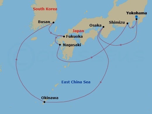 Cruise Map