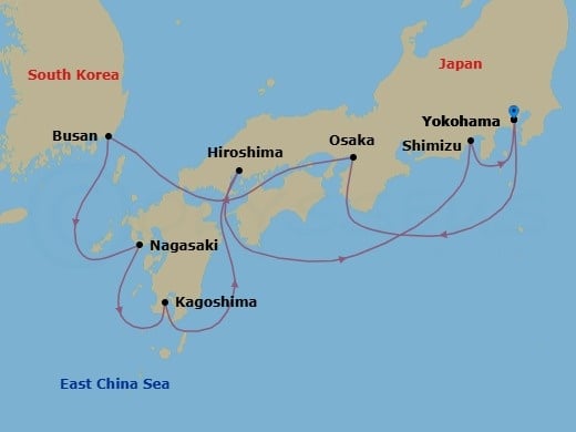 Cruise Map