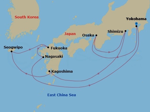 Cruise Map