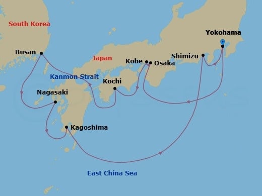 Cruise Map