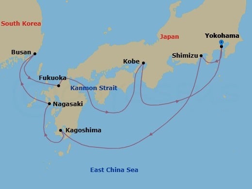 Cruise Map