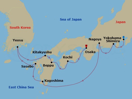 Cruise Map