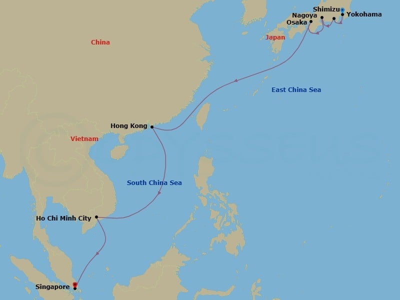Cruise Map