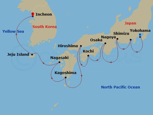 Cruise Map