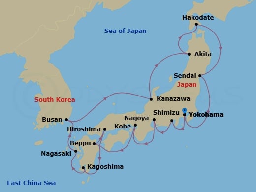 Cruise Map