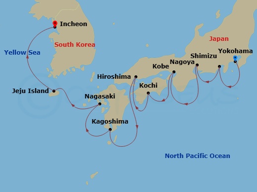 Cruise Map
