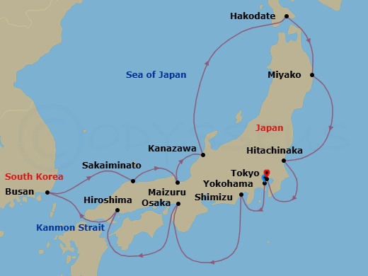 Cruise Map