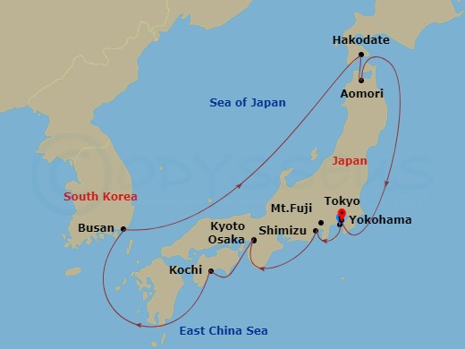 Cruise Map