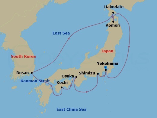 Cruise Map