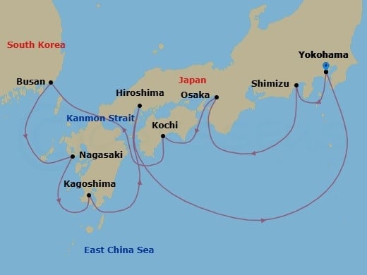 Cruise Map