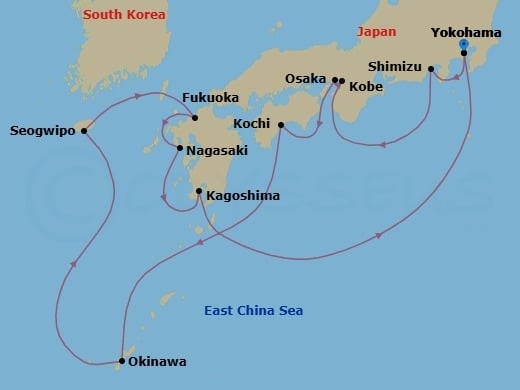 Cruise Map