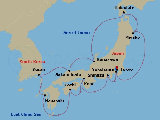 Cruise Map