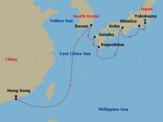 Cruise Map