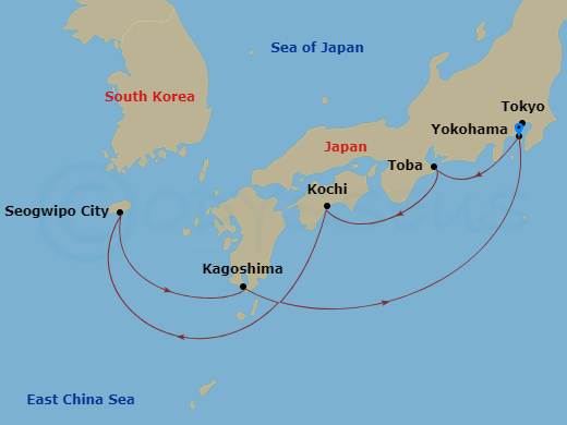 Cruise Map