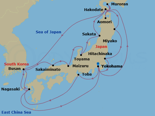 Cruise Map
