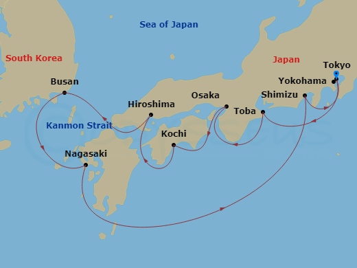 Cruise Map