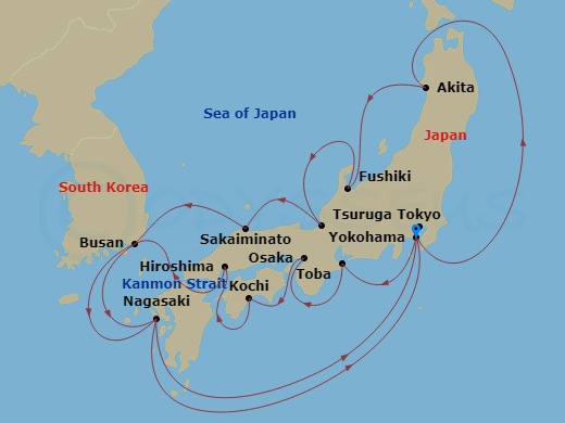 Cruise Map