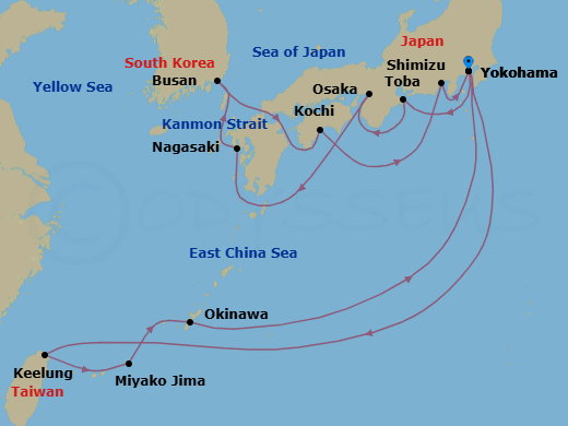 Cruise Map