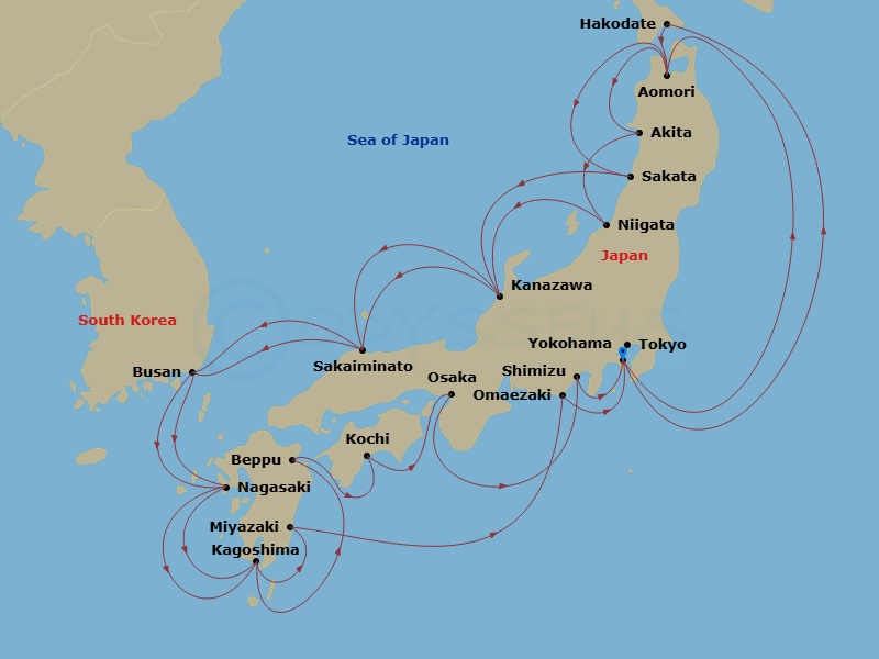 Cruise Map