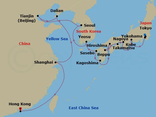 Cruise Map