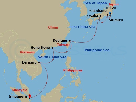 Cruise Map