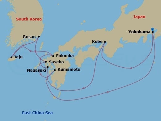 Cruise Map