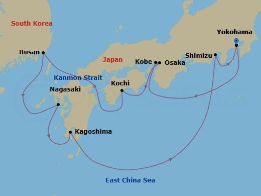 Cruise Map