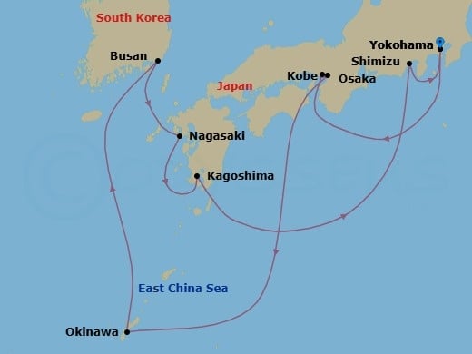 Cruise Map