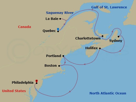 Cruise Map