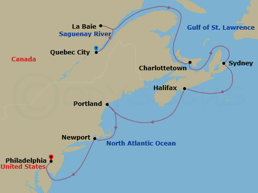 Cruise Map
