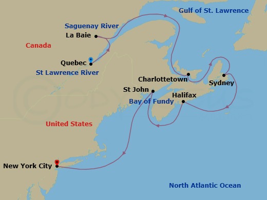 Cruise Map