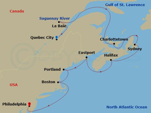 Cruise Map