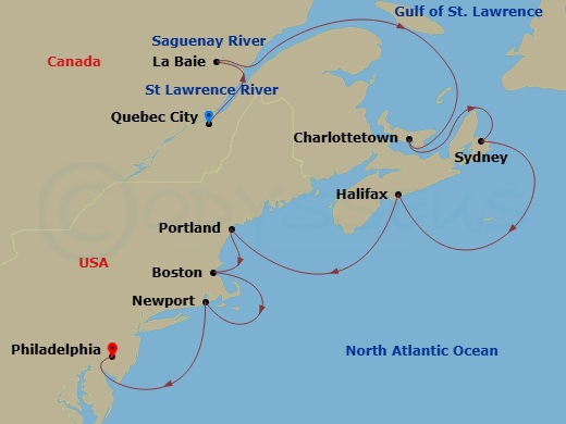 Cruise Map