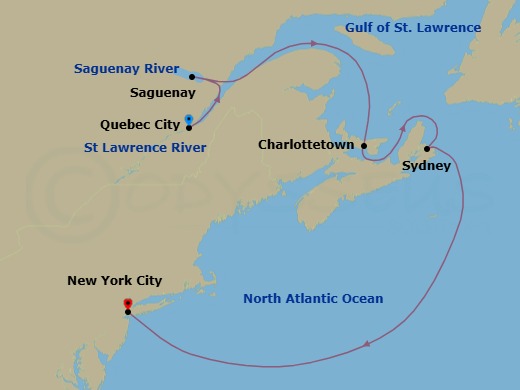 Cruise Map