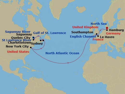 Cruise Map