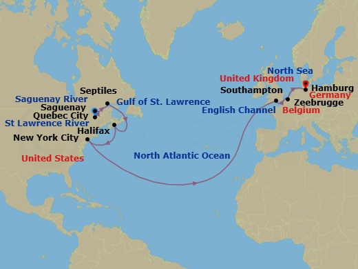 Cruise Map