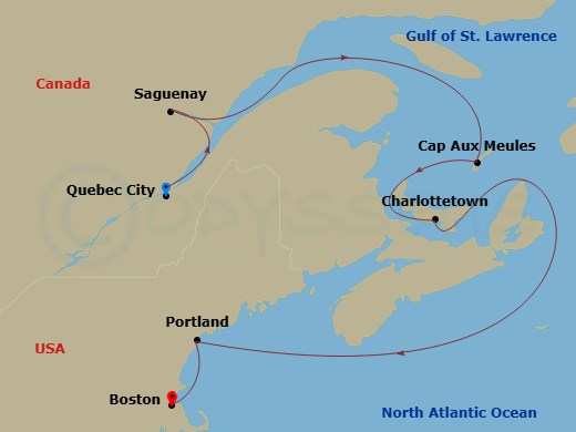 Cruise Map