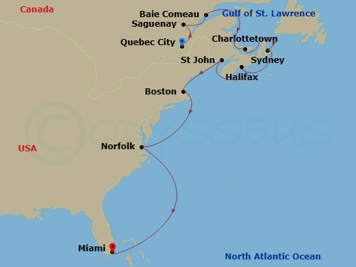 Cruise Map