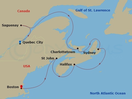 Cruise Map