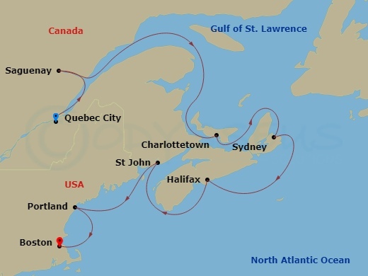 Cruise Map