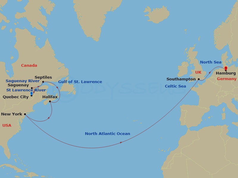 Cruise Map