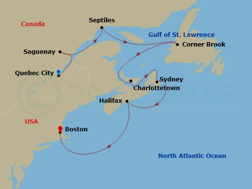 Cruise Map