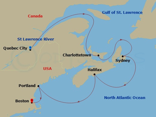 Cruise Map