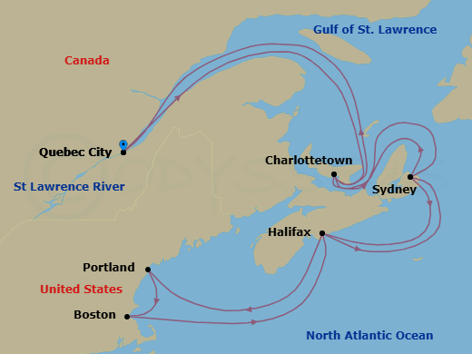 Cruise Map