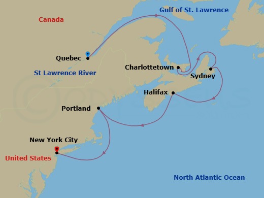 Cruise Map