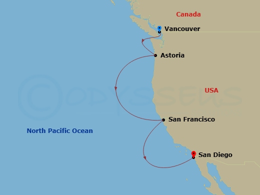 Cruise Map