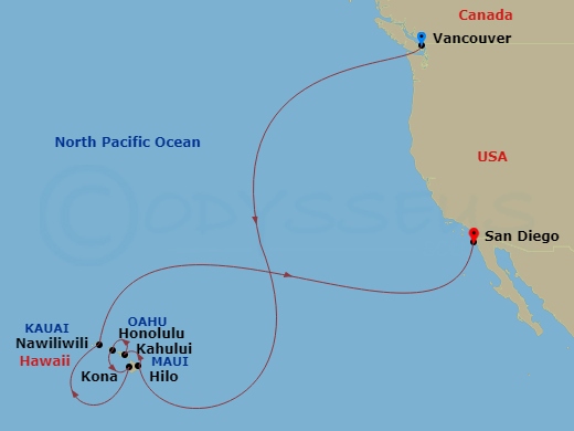 Cruise Map