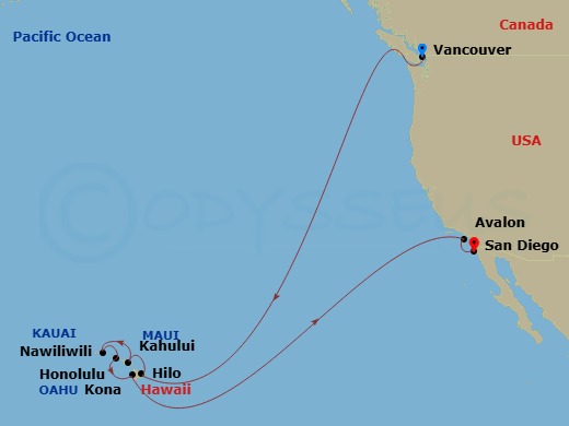 Cruise Map