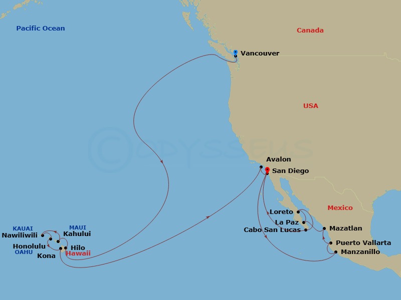 Cruise Map