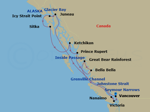 Cruise Map